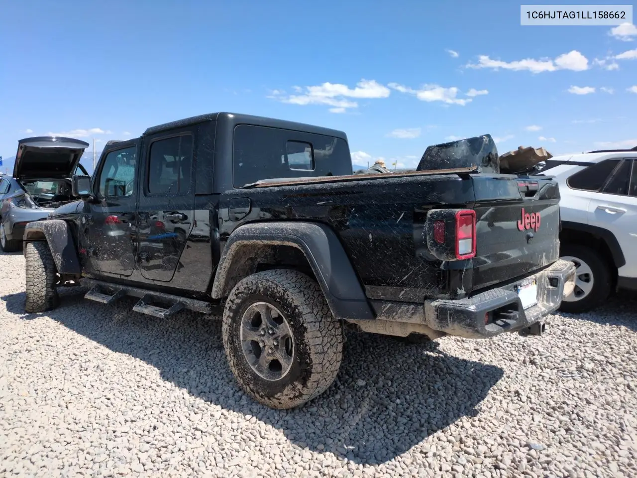 2020 Jeep Gladiator Sport VIN: 1C6HJTAG1LL158662 Lot: 60074745