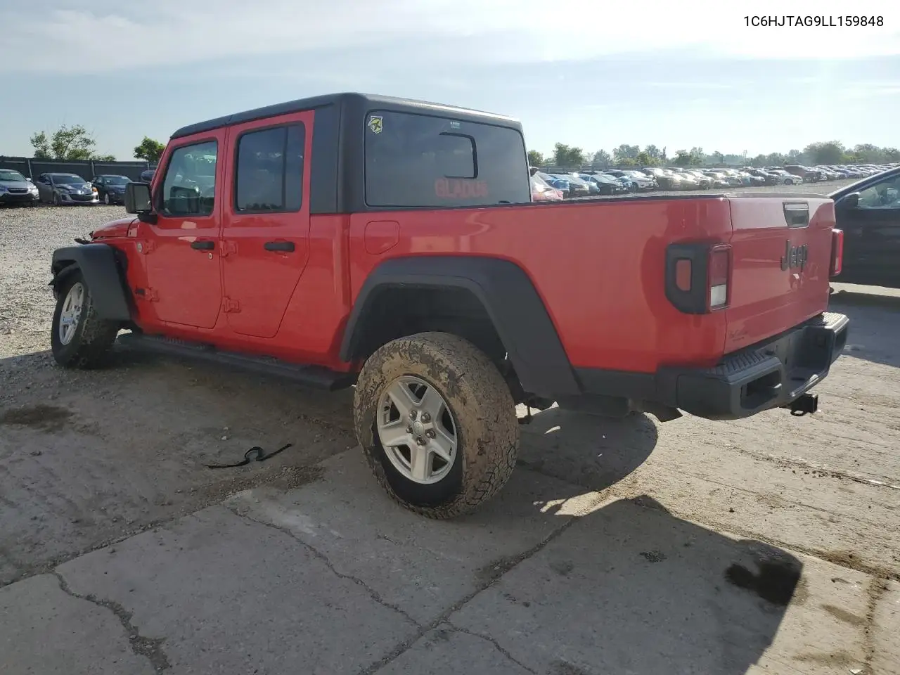 2020 Jeep Gladiator Sport VIN: 1C6HJTAG9LL159848 Lot: 61041365