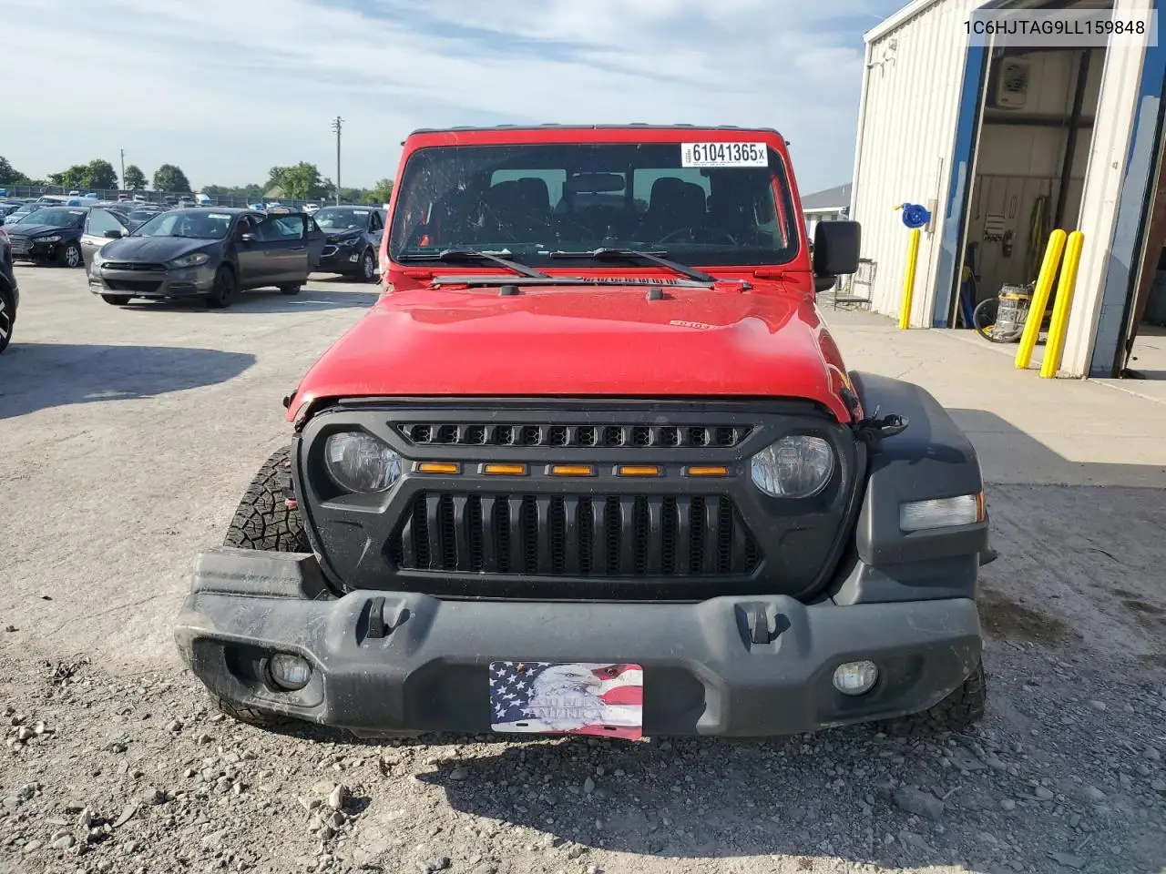 2020 Jeep Gladiator Sport VIN: 1C6HJTAG9LL159848 Lot: 61041365