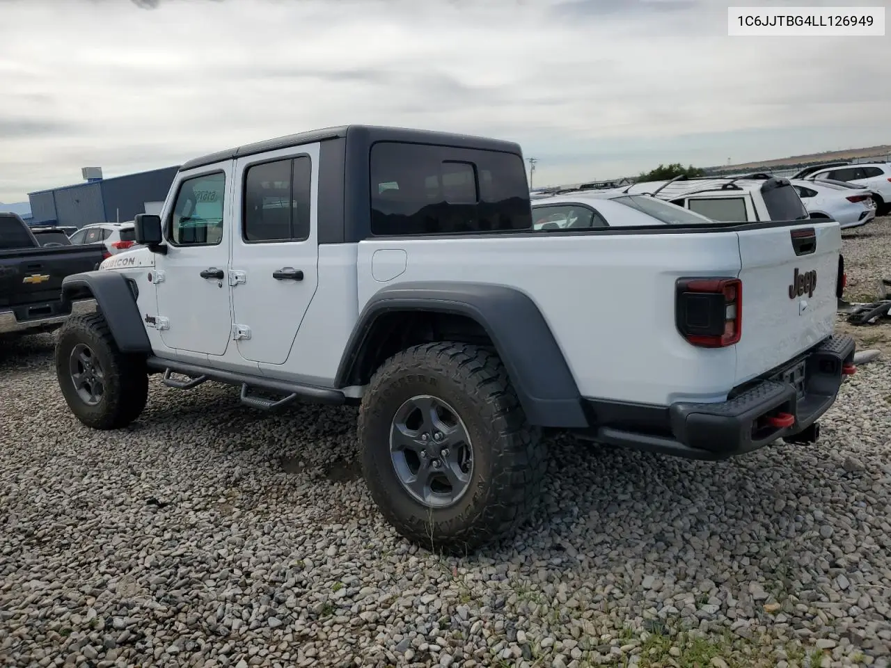2020 Jeep Gladiator Rubicon VIN: 1C6JJTBG4LL126949 Lot: 61576835