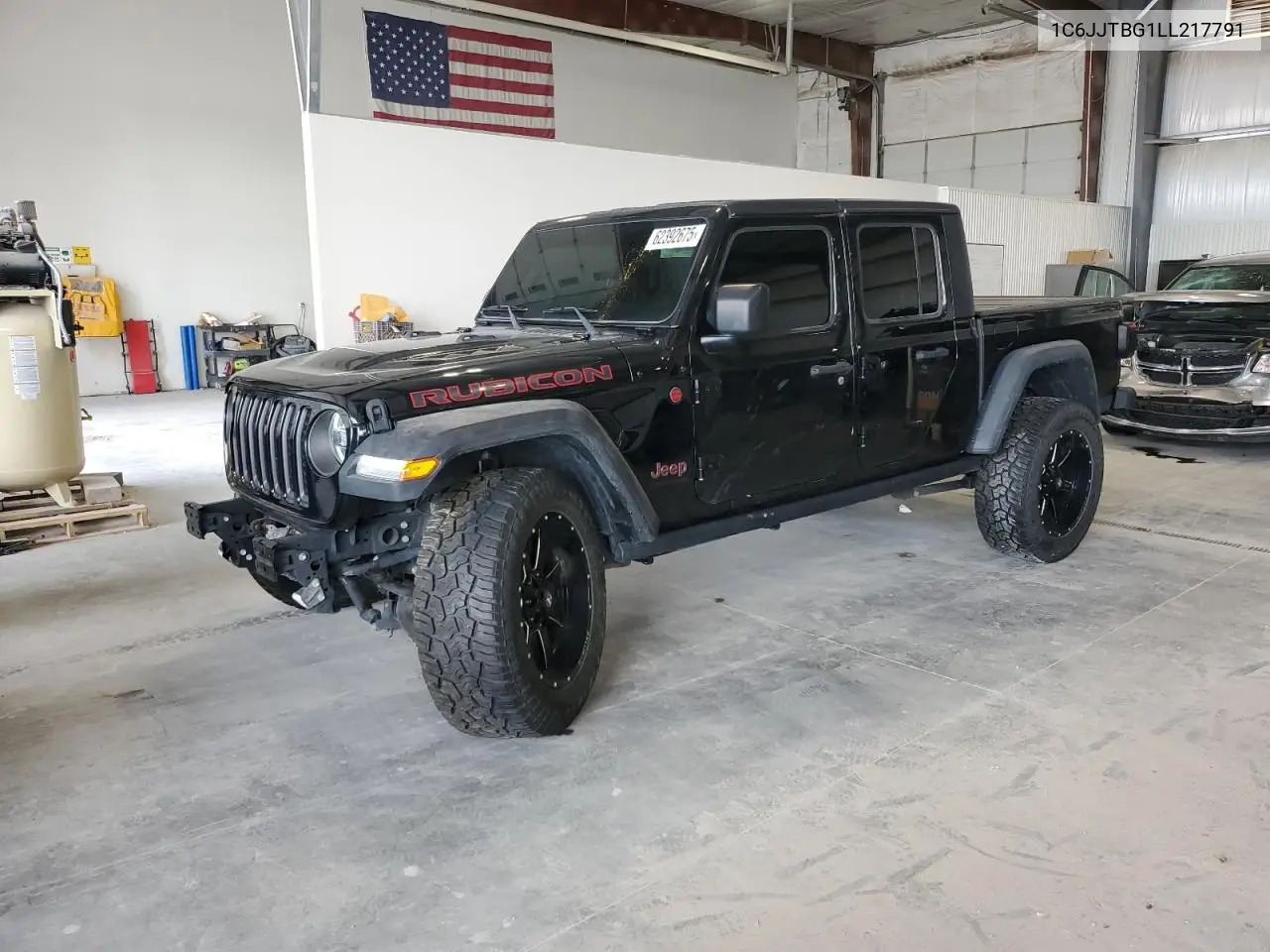 2020 Jeep Gladiator Rubicon VIN: 1C6JJTBG1LL217791 Lot: 62392675