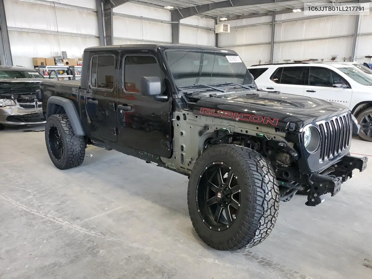 2020 Jeep Gladiator Rubicon VIN: 1C6JJTBG1LL217791 Lot: 62392675