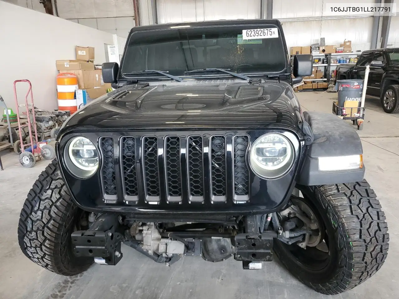 2020 Jeep Gladiator Rubicon VIN: 1C6JJTBG1LL217791 Lot: 62392675