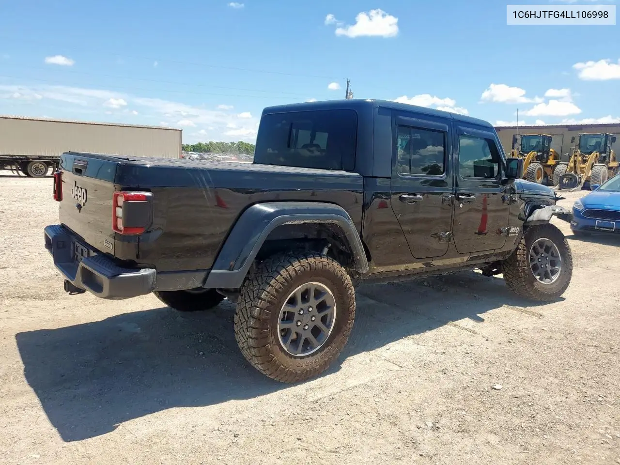 2020 Jeep Gladiator Overland VIN: 1C6HJTFG4LL106998 Lot: 62413585