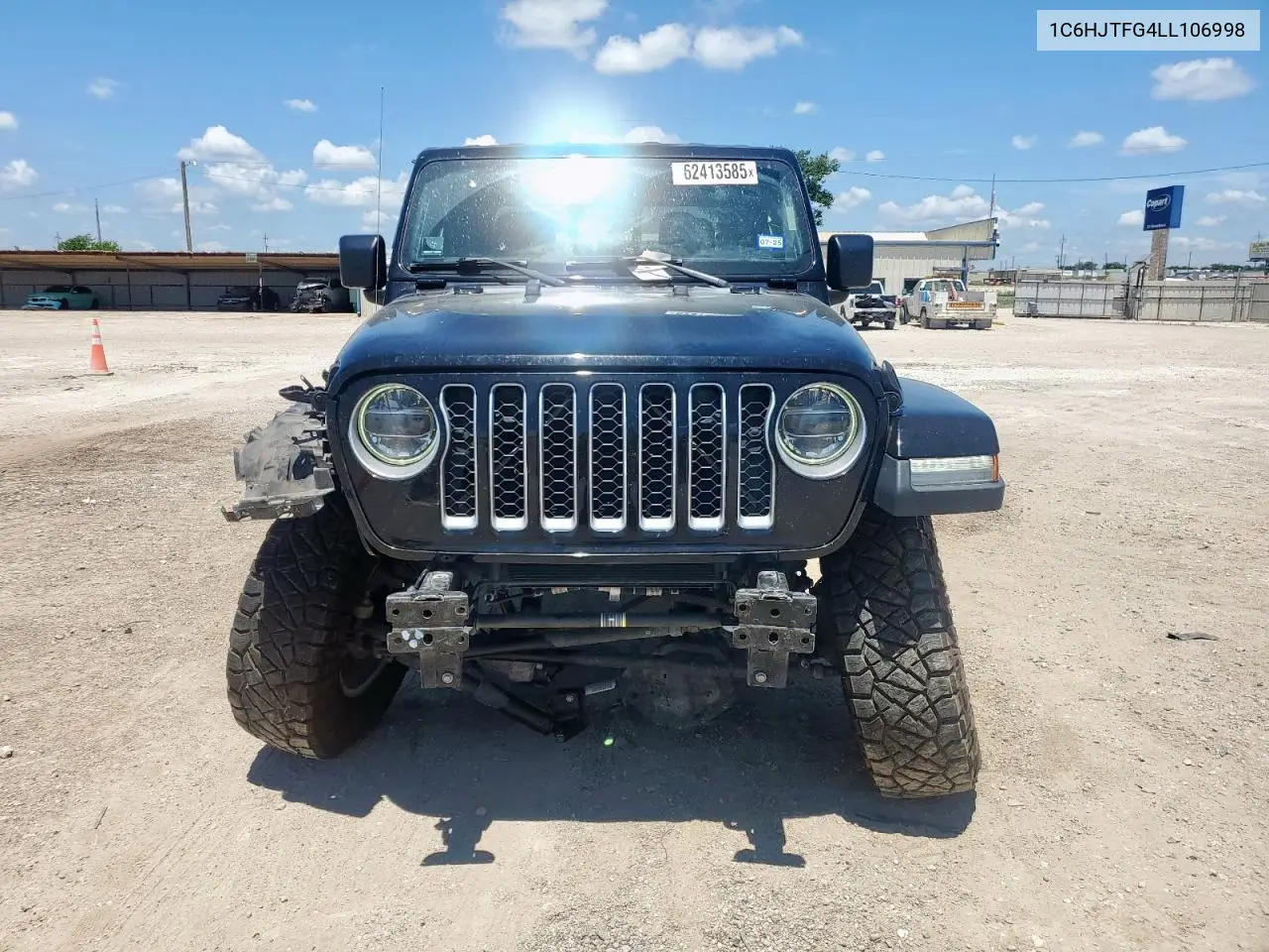 2020 Jeep Gladiator Overland VIN: 1C6HJTFG4LL106998 Lot: 62413585