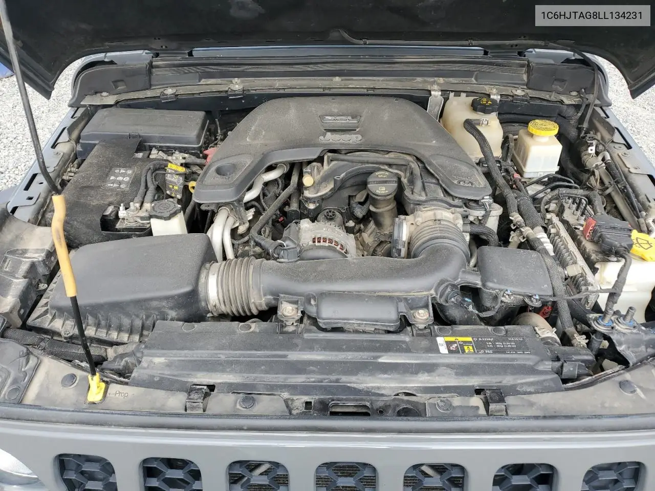 2020 Jeep Gladiator Sport VIN: 1C6HJTAG8LL134231 Lot: 62577925