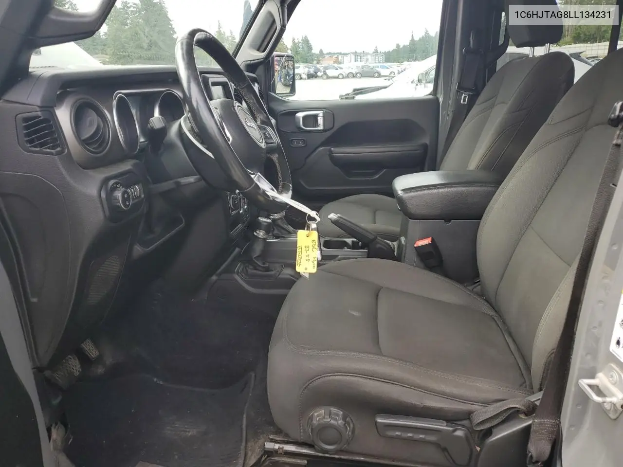2020 Jeep Gladiator Sport VIN: 1C6HJTAG8LL134231 Lot: 62577925