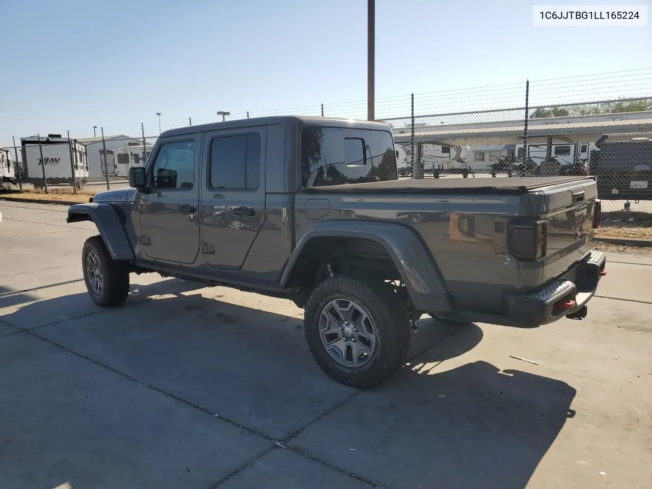 2020 Jeep Gladiator Rubicon VIN: 1C6JJTBG1LL165224 Lot: 63011745