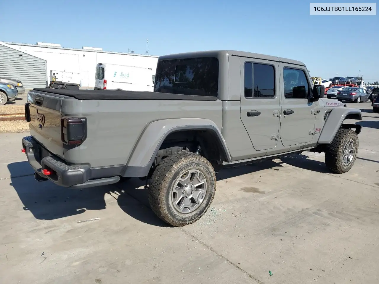 2020 Jeep Gladiator Rubicon VIN: 1C6JJTBG1LL165224 Lot: 63011745
