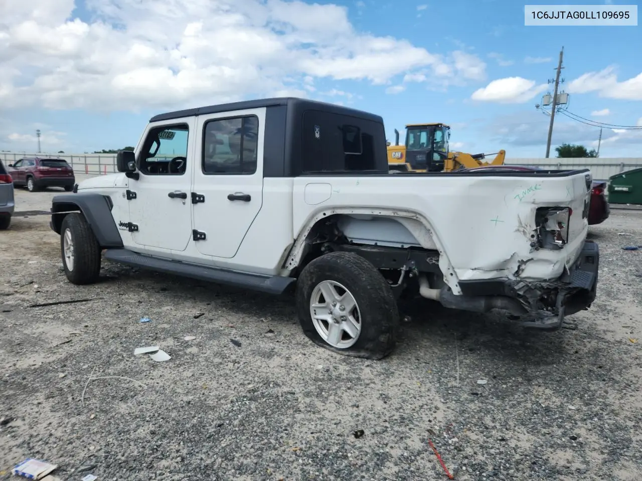 2020 Jeep Gladiator Sport VIN: 1C6JJTAG0LL109695 Lot: 63112895