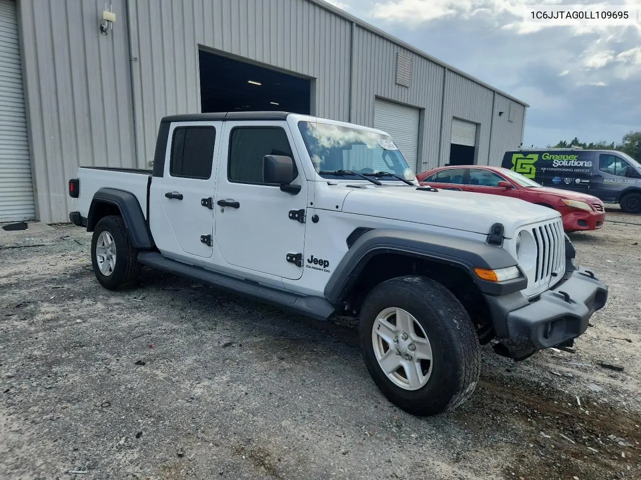 2020 Jeep Gladiator Sport VIN: 1C6JJTAG0LL109695 Lot: 63112895