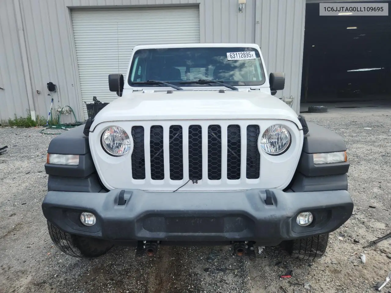 2020 Jeep Gladiator Sport VIN: 1C6JJTAG0LL109695 Lot: 63112895