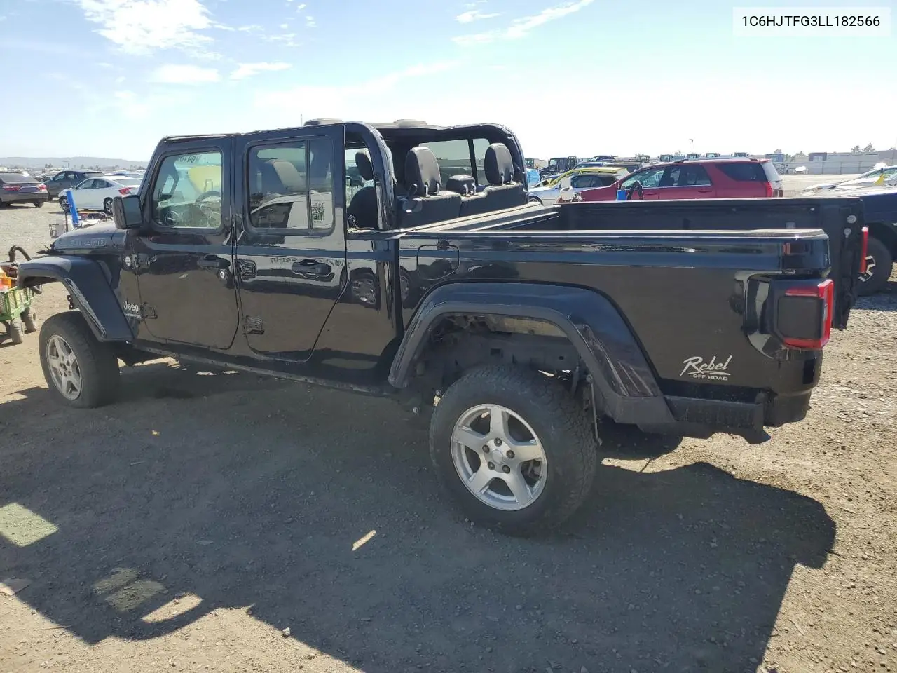 2020 Jeep Gladiator Overland VIN: 1C6HJTFG3LL182566 Lot: 64187745