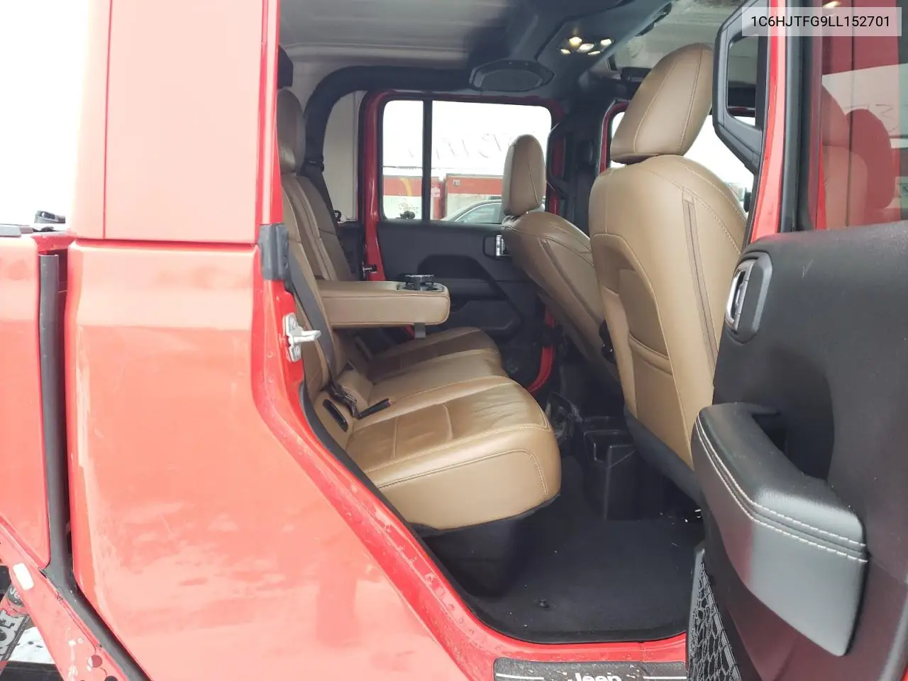 2020 Jeep Gladiator Overland VIN: 1C6HJTFG9LL152701 Lot: 80737794