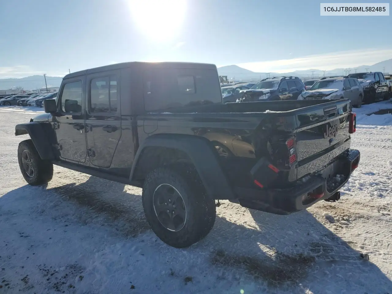 2021 Jeep Gladiator Rubicon VIN: 1C6JJTBG8ML582485 Lot: 41758255