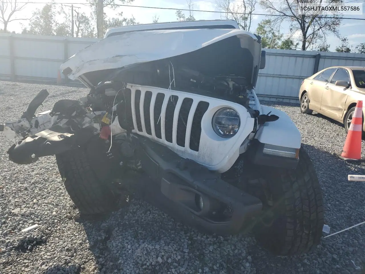 2021 Jeep Gladiator Sport VIN: 1C6HJTAGXML557586 Lot: 43510795