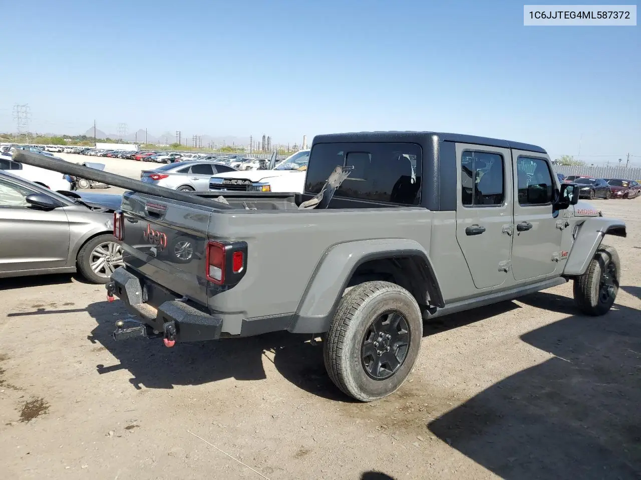 2021 Jeep Gladiator Mojave VIN: 1C6JJTEG4ML587372 Lot: 56418025