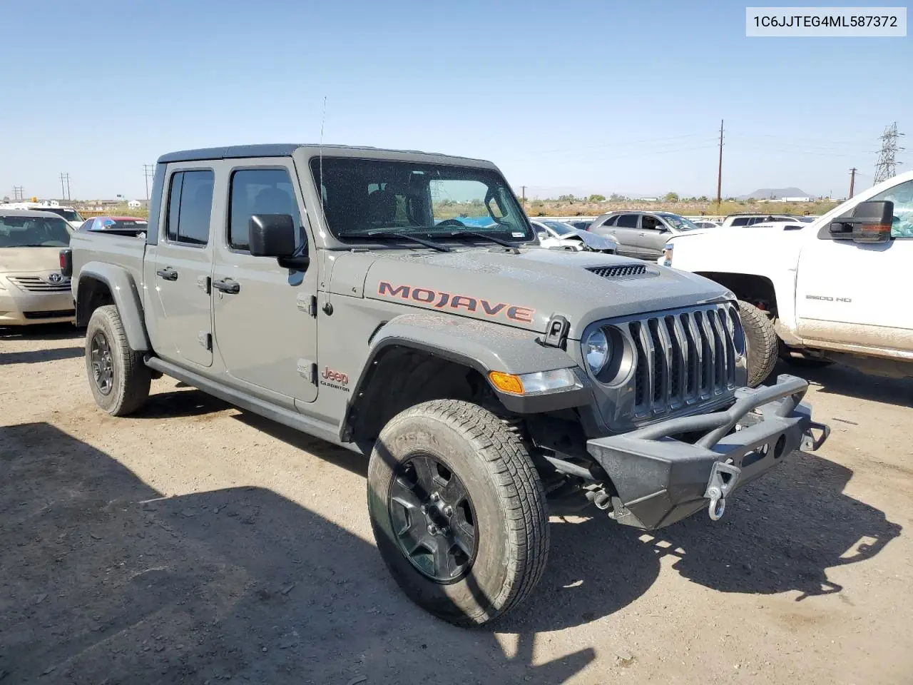 2021 Jeep Gladiator Mojave VIN: 1C6JJTEG4ML587372 Lot: 56418025