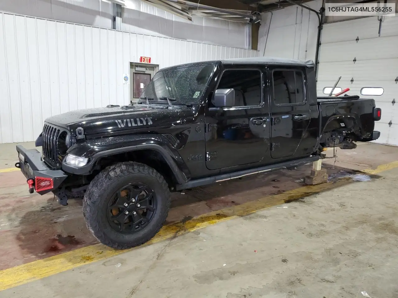 2021 Jeep Gladiator Sport VIN: 1C6HJTAG4ML556255 Lot: 57143125