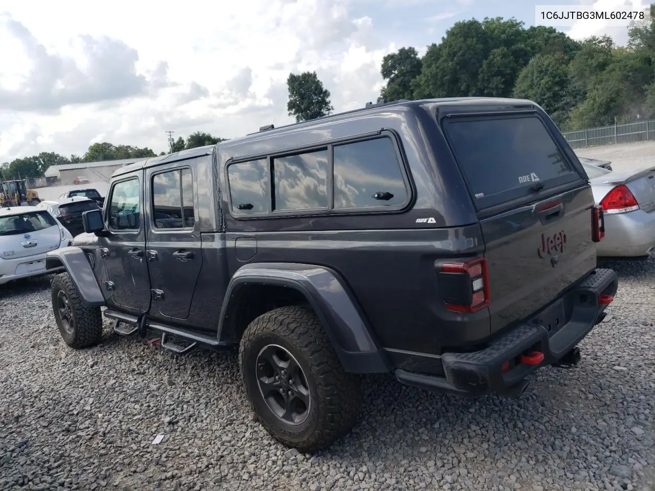2021 Jeep Gladiator Rubicon VIN: 1C6JJTBG3ML602478 Lot: 58138705