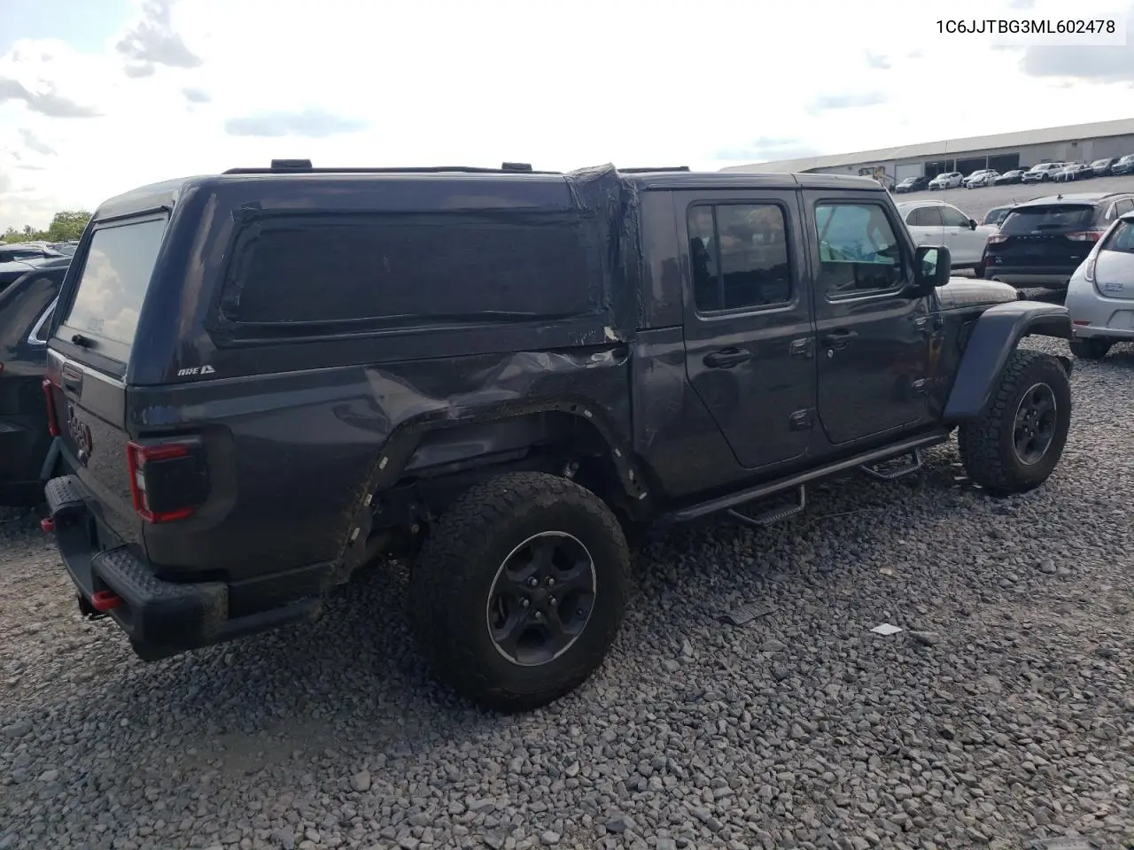 2021 Jeep Gladiator Rubicon VIN: 1C6JJTBG3ML602478 Lot: 58138705