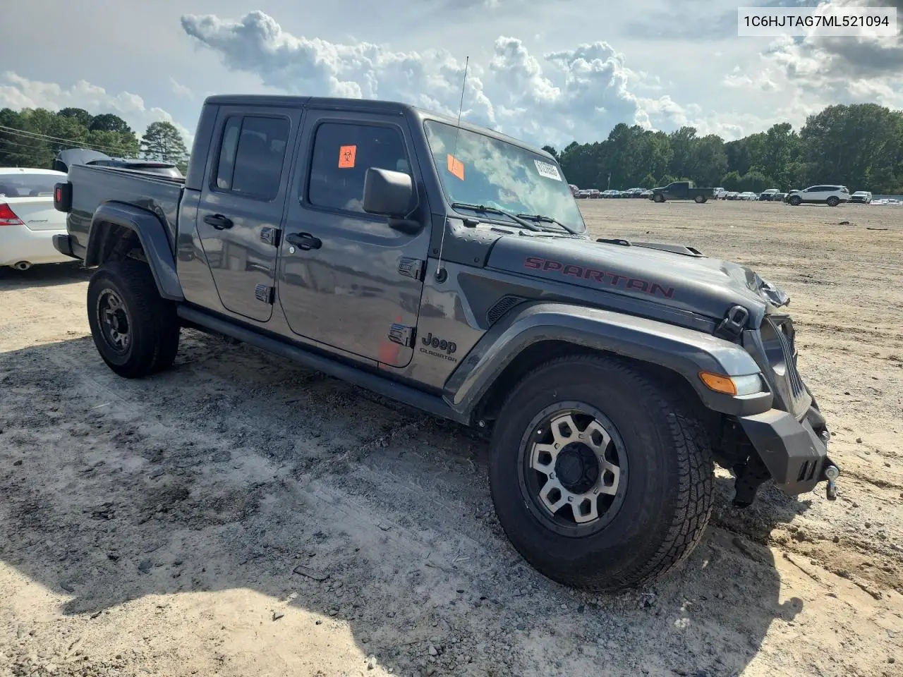 2021 Jeep Gladiator Sport VIN: 1C6HJTAG7ML521094 Lot: 61276595