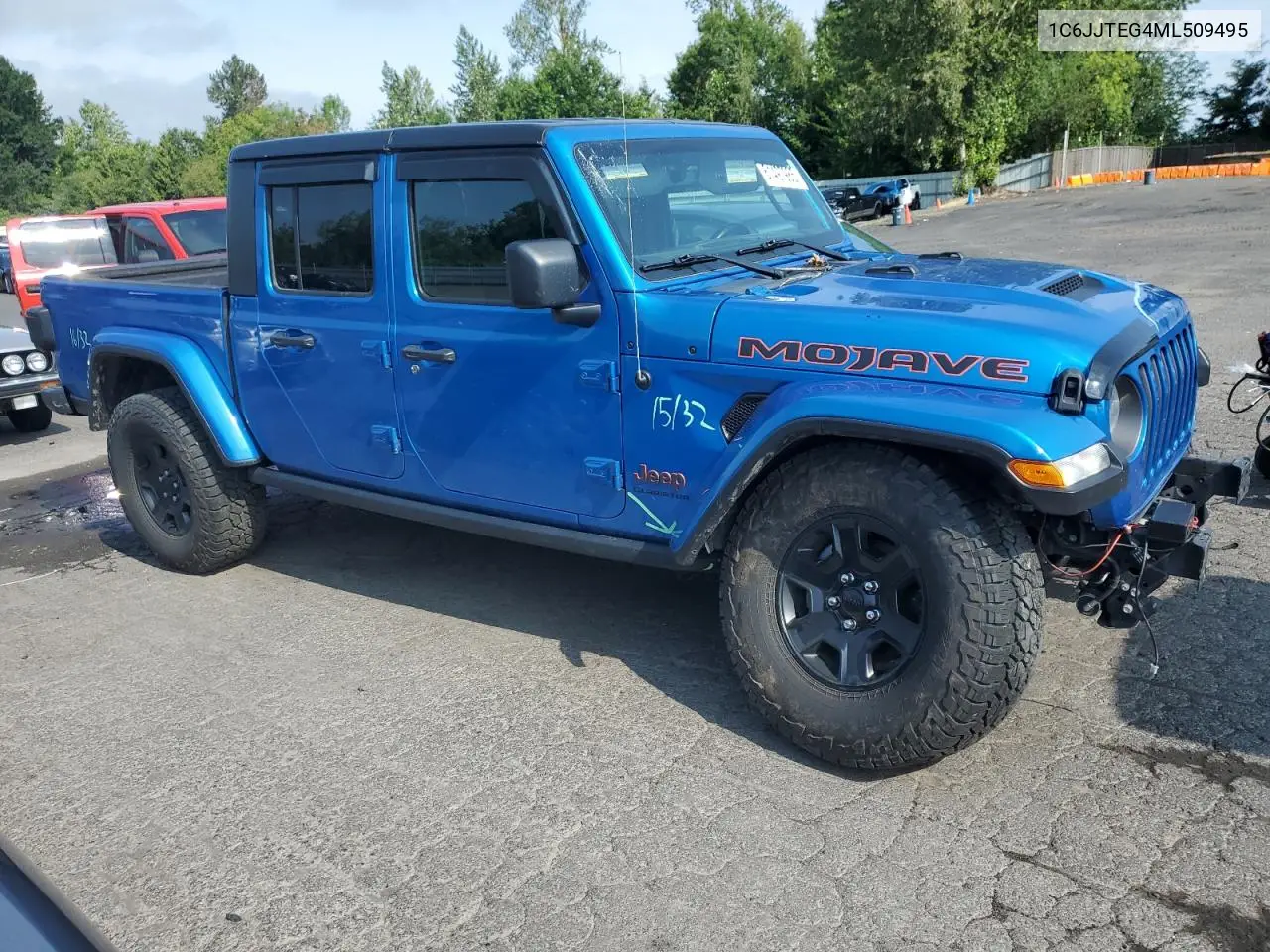 2021 Jeep Gladiator Mojave VIN: 1C6JJTEG4ML509495 Lot: 61497985