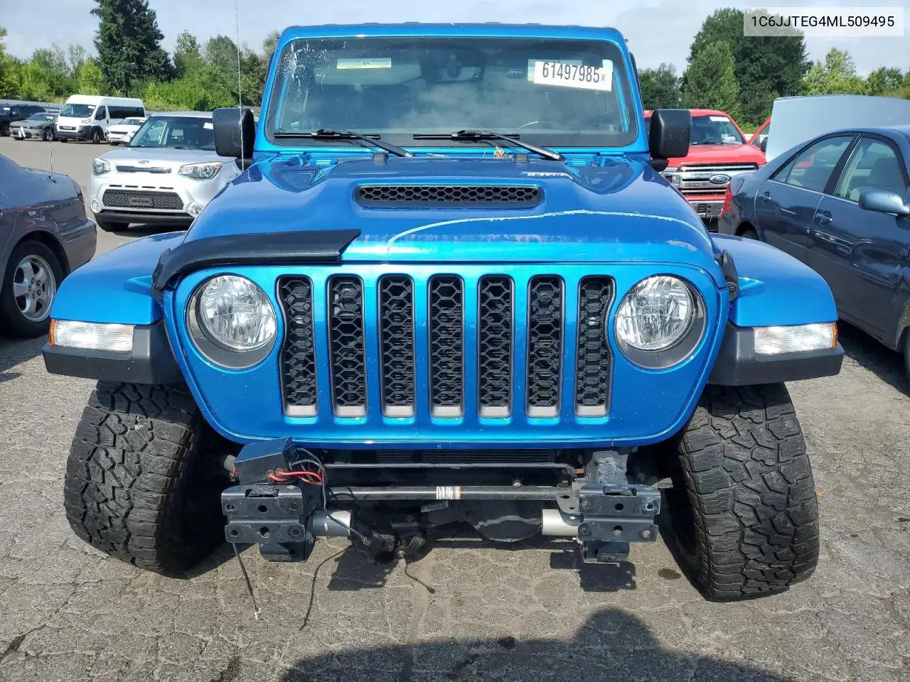 2021 Jeep Gladiator Mojave VIN: 1C6JJTEG4ML509495 Lot: 61497985