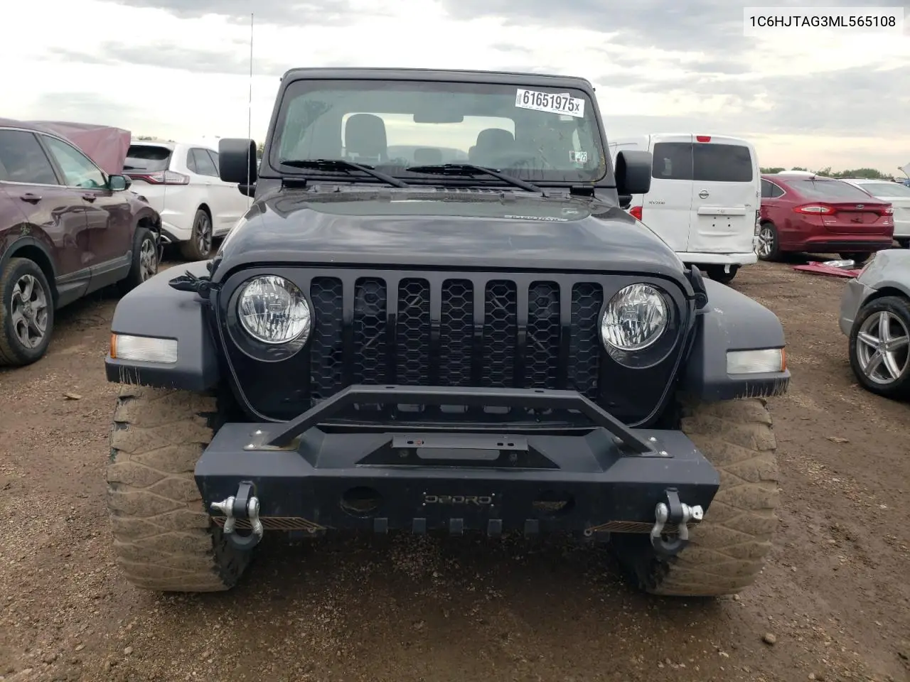 2021 Jeep Gladiator Sport VIN: 1C6HJTAG3ML565108 Lot: 61651975