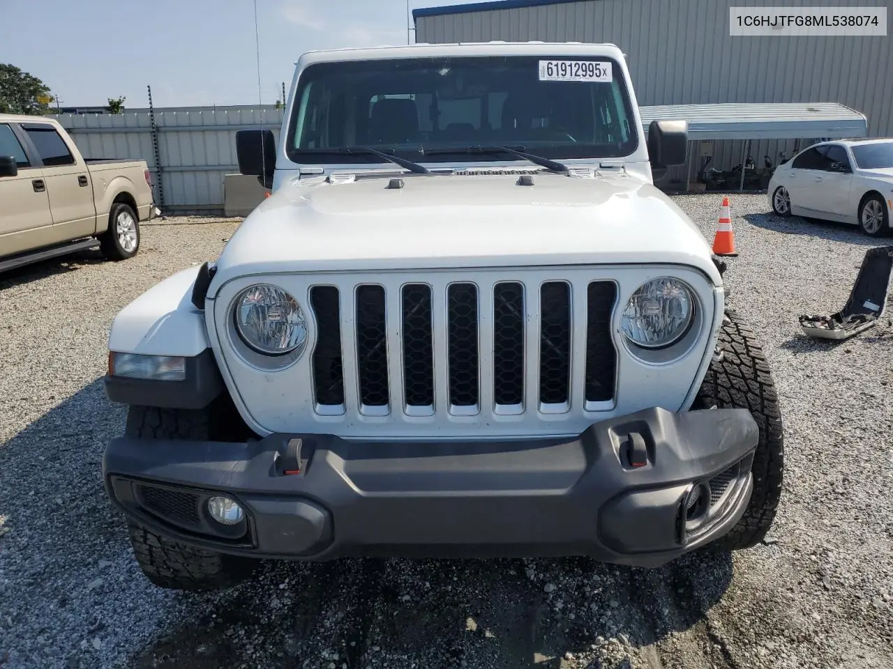 2021 Jeep Gladiator Overland VIN: 1C6HJTFG8ML538074 Lot: 61912995