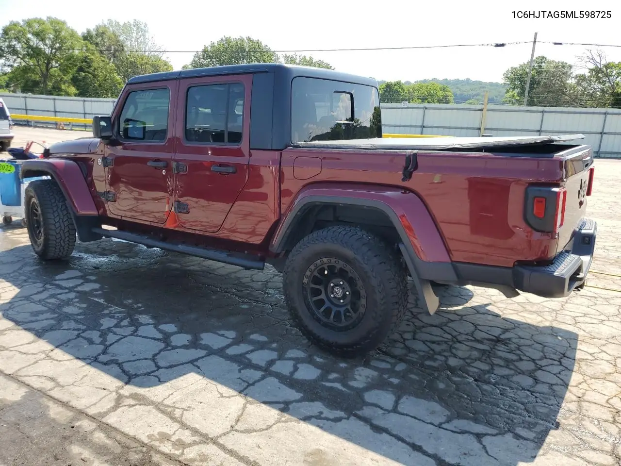 2021 Jeep Gladiator Sport VIN: 1C6HJTAG5ML598725 Lot: 61992795