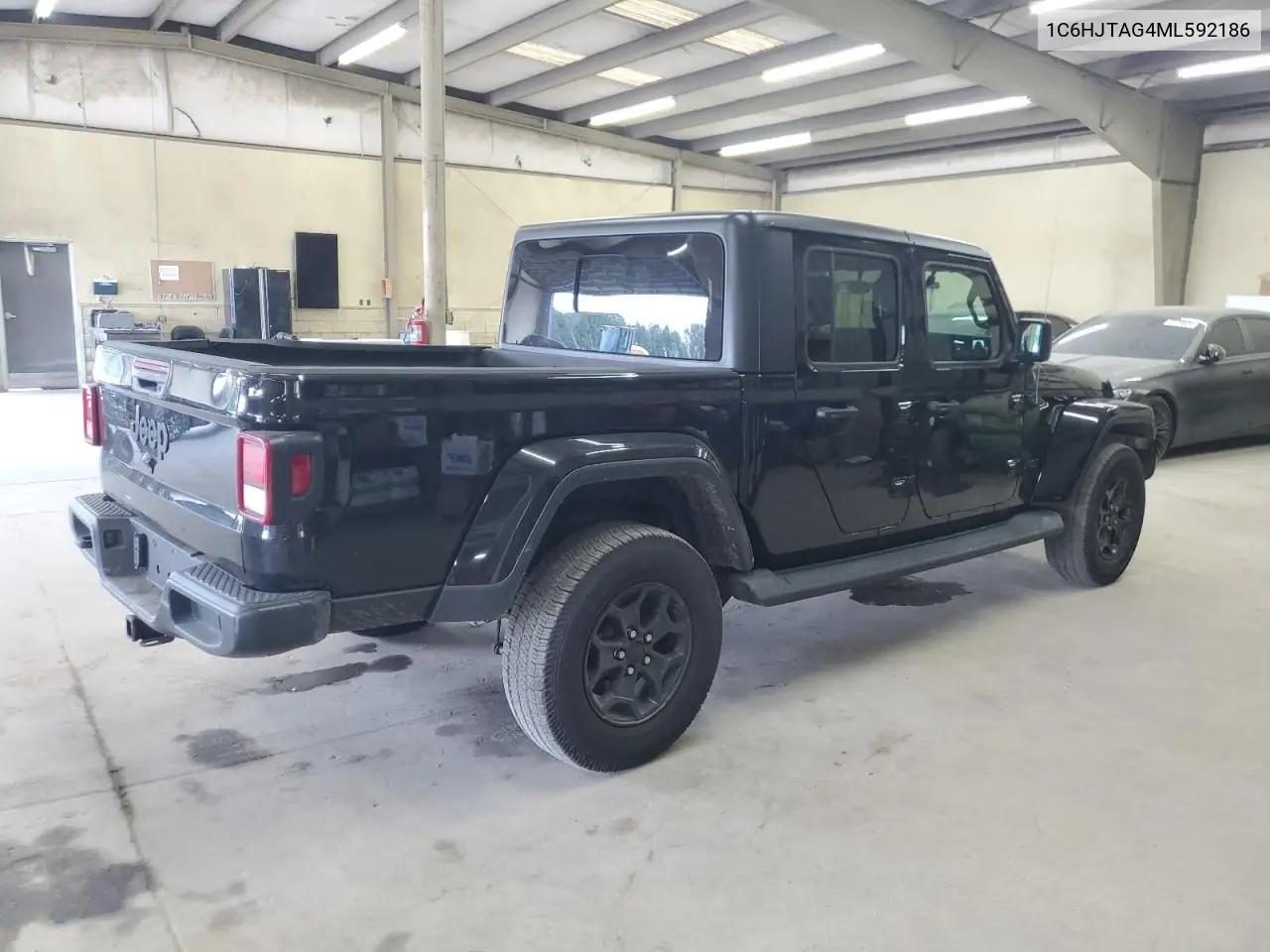 2021 Jeep Gladiator Sport VIN: 1C6HJTAG4ML592186 Lot: 62113705