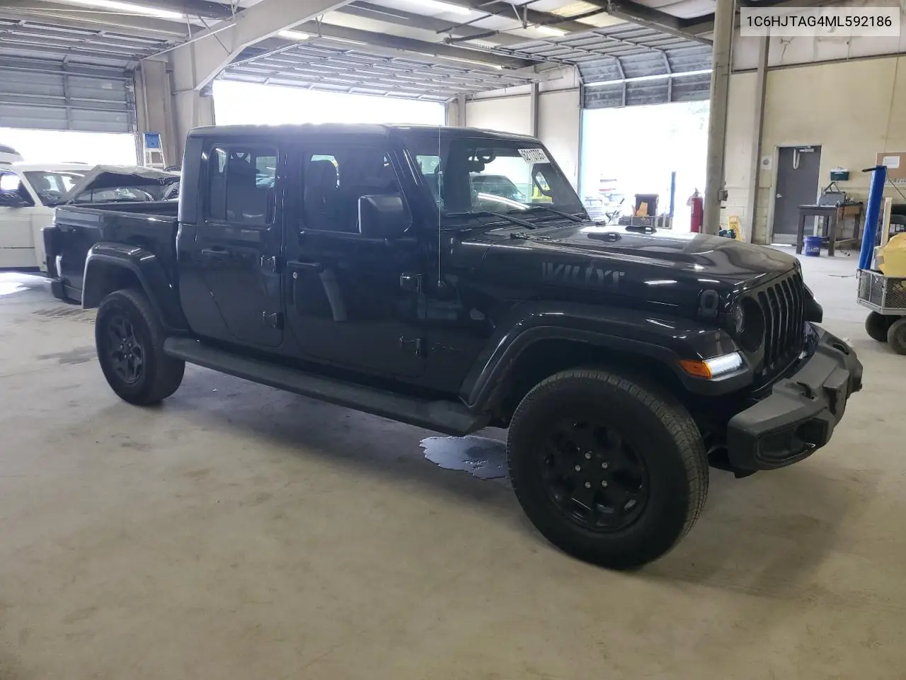 2021 Jeep Gladiator Sport VIN: 1C6HJTAG4ML592186 Lot: 62113705