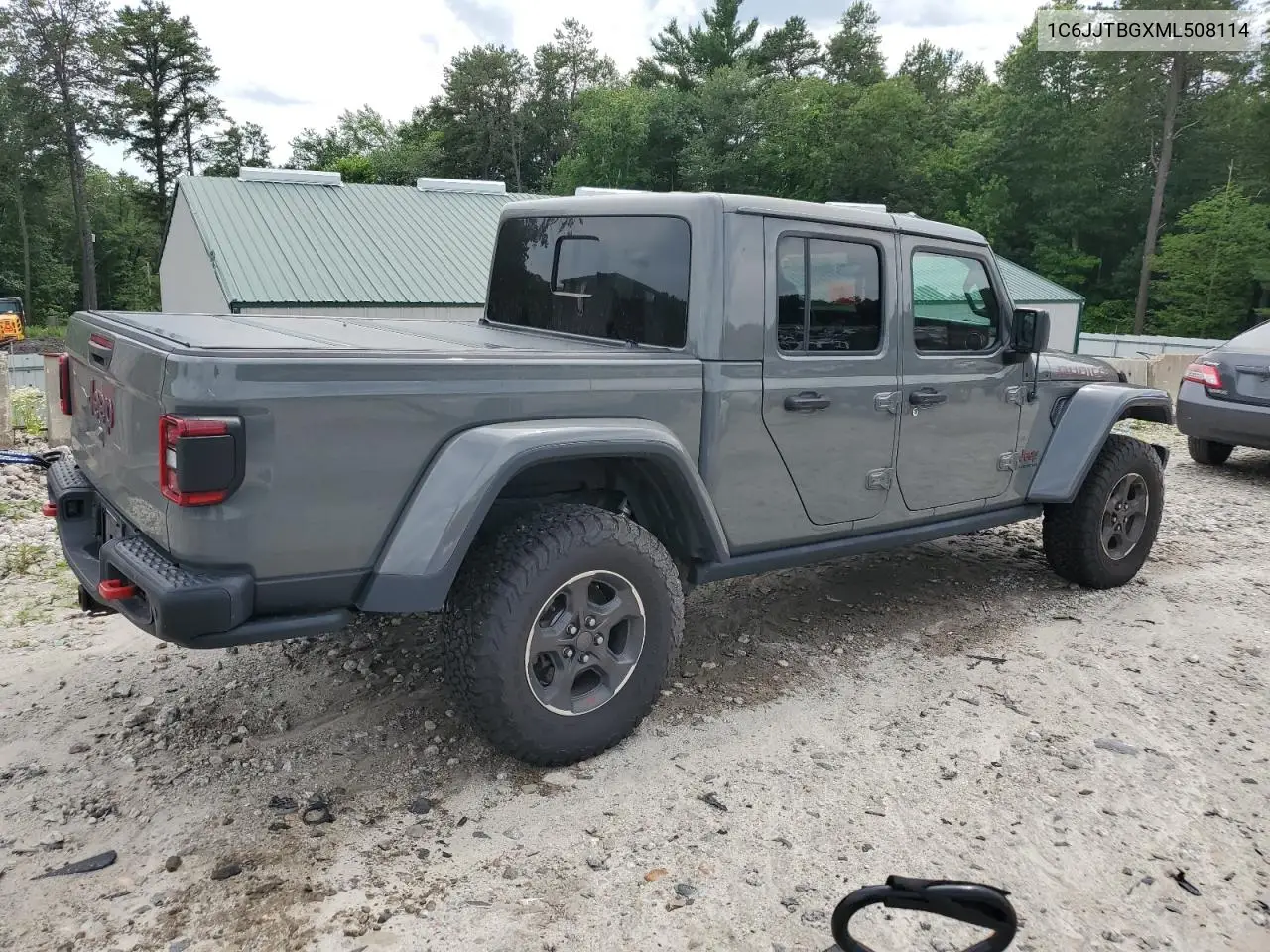 2021 Jeep Gladiator Rubicon VIN: 1C6JJTBGXML508114 Lot: 62556325