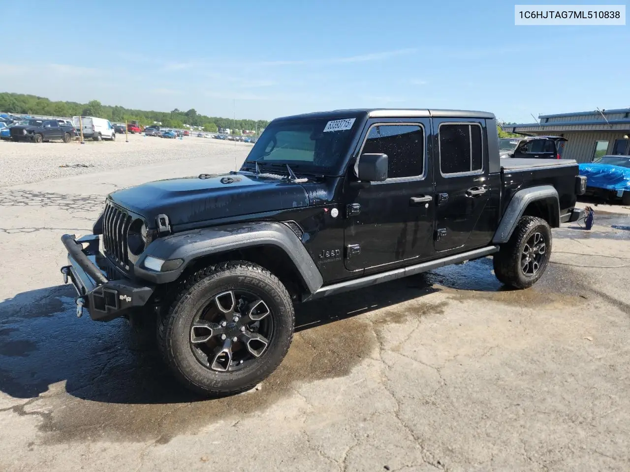 2021 Jeep Gladiator Sport VIN: 1C6HJTAG7ML510838 Lot: 63393715