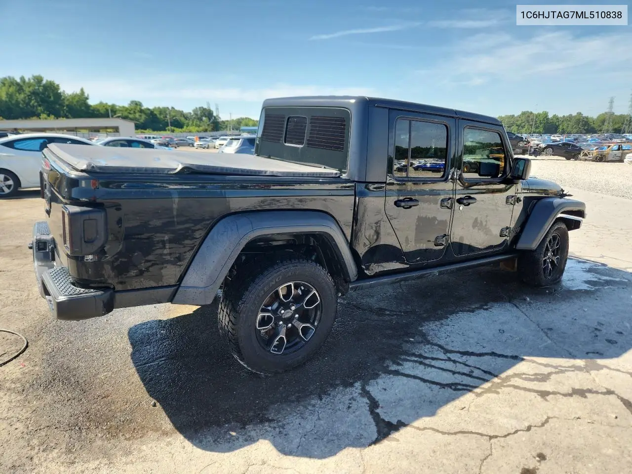 2021 Jeep Gladiator Sport VIN: 1C6HJTAG7ML510838 Lot: 63393715