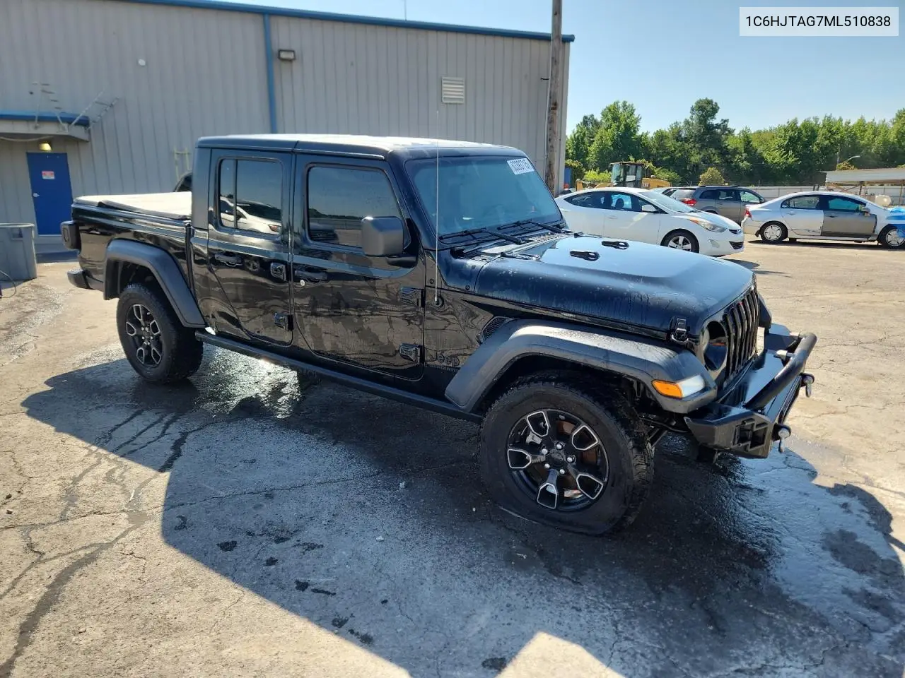 2021 Jeep Gladiator Sport VIN: 1C6HJTAG7ML510838 Lot: 63393715