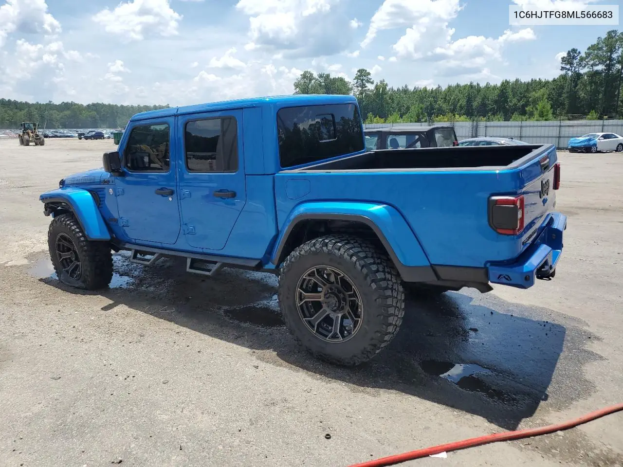 2021 Jeep Gladiator Overland VIN: 1C6HJTFG8ML566683 Lot: 63577685
