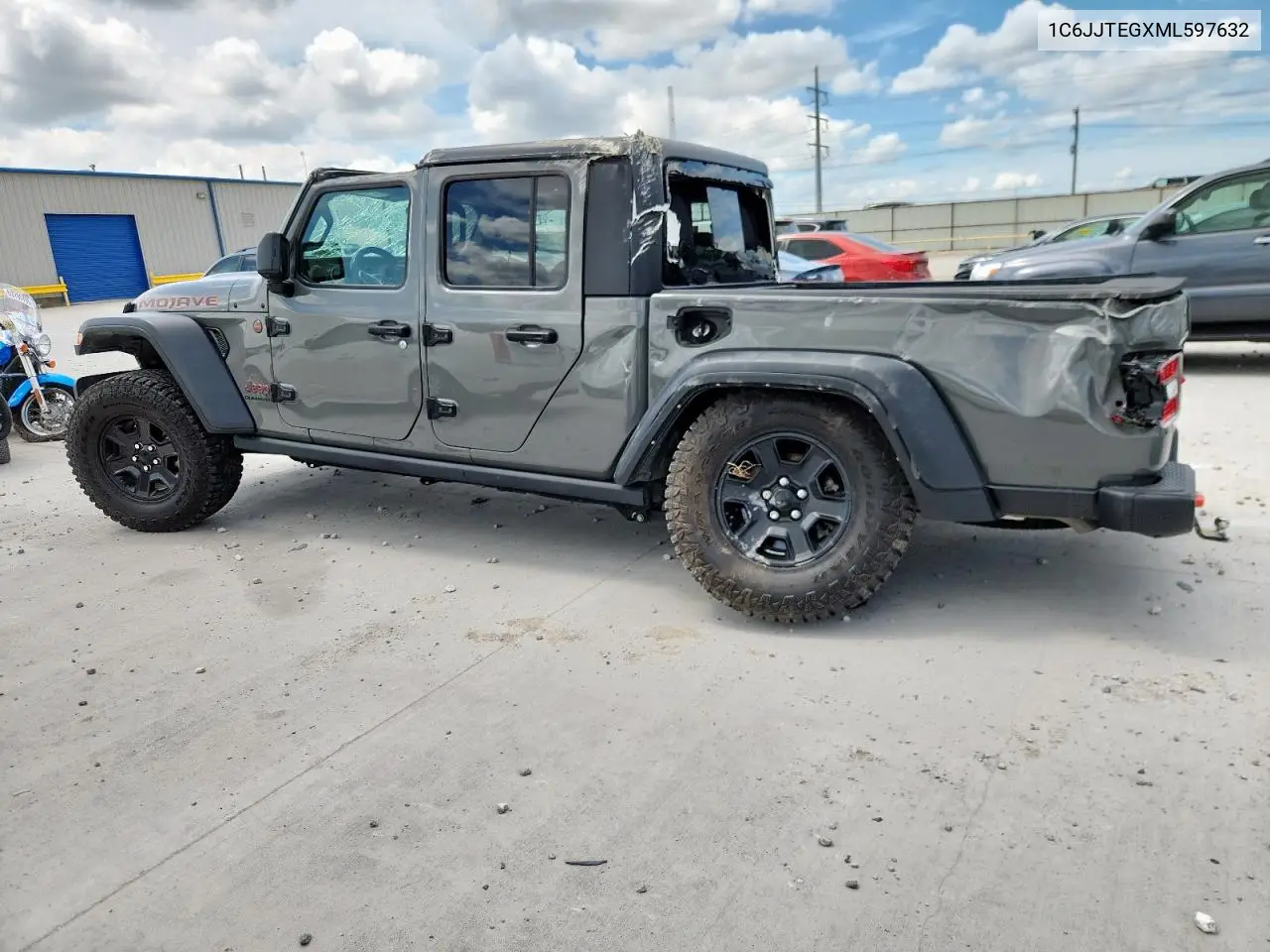 2021 Jeep Gladiator Mojave VIN: 1C6JJTEGXML597632 Lot: 63629965