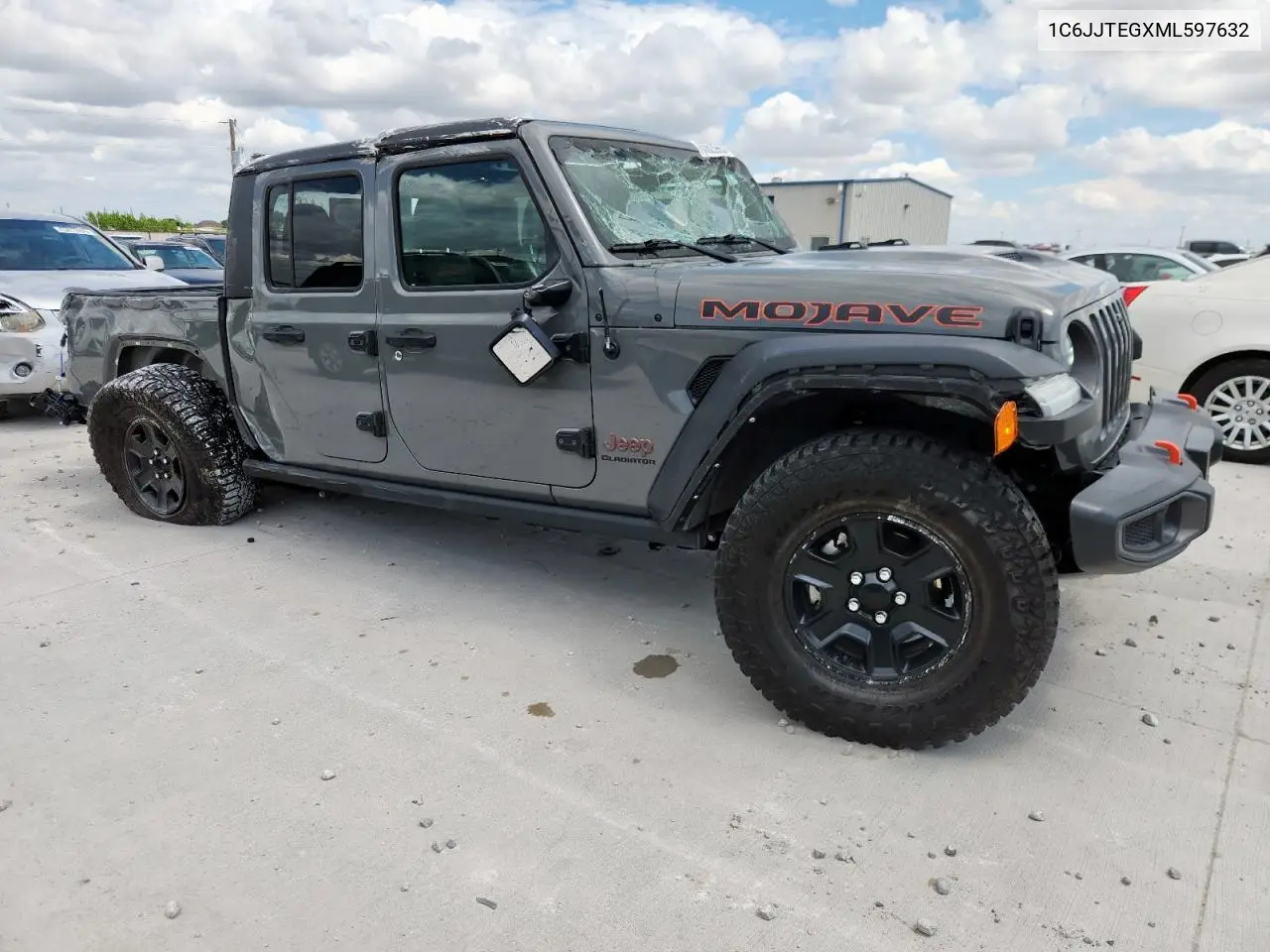2021 Jeep Gladiator Mojave VIN: 1C6JJTEGXML597632 Lot: 63629965