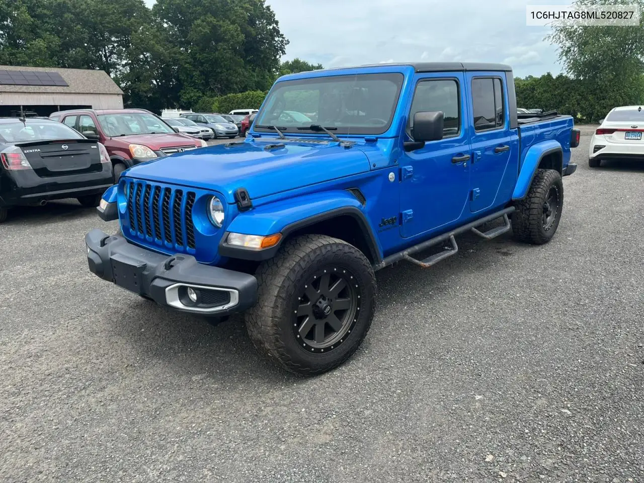 2021 Jeep Gladiator Sport VIN: 1C6HJTAG8ML520827 Lot: 63643585