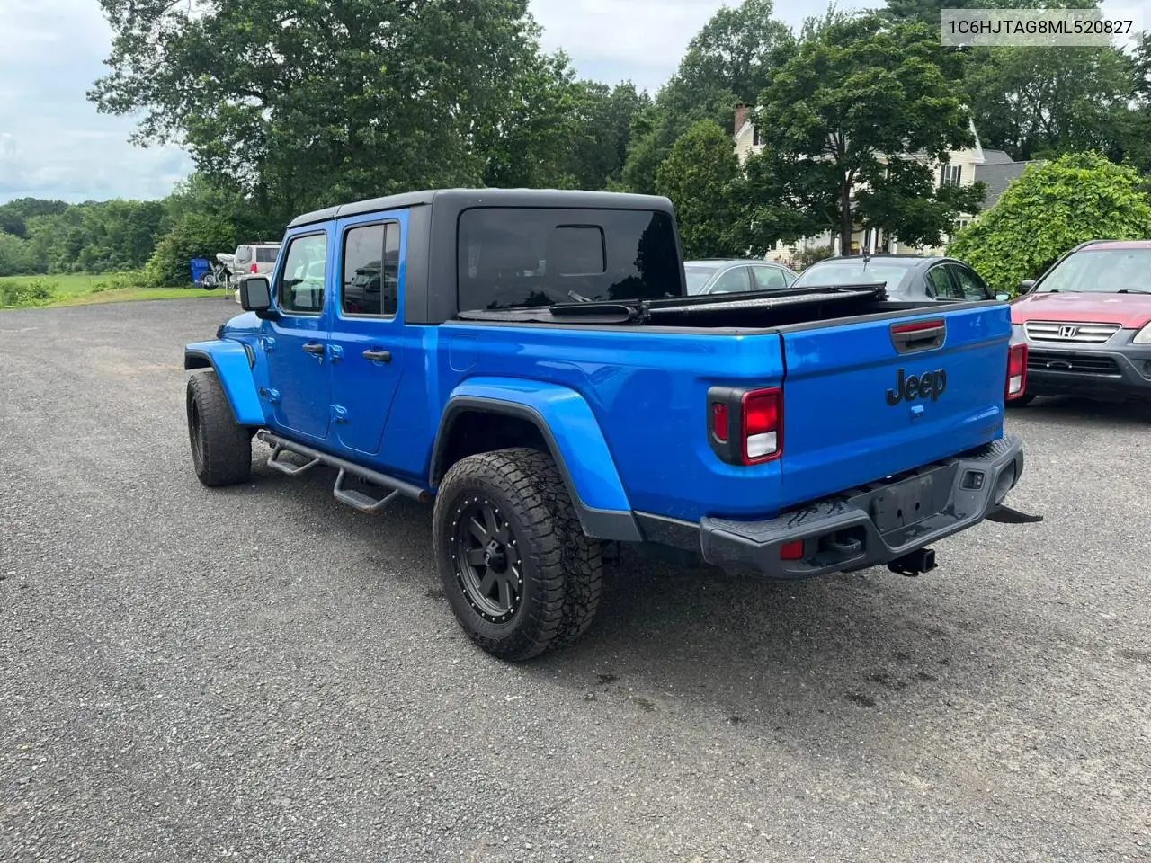 2021 Jeep Gladiator Sport VIN: 1C6HJTAG8ML520827 Lot: 63643585