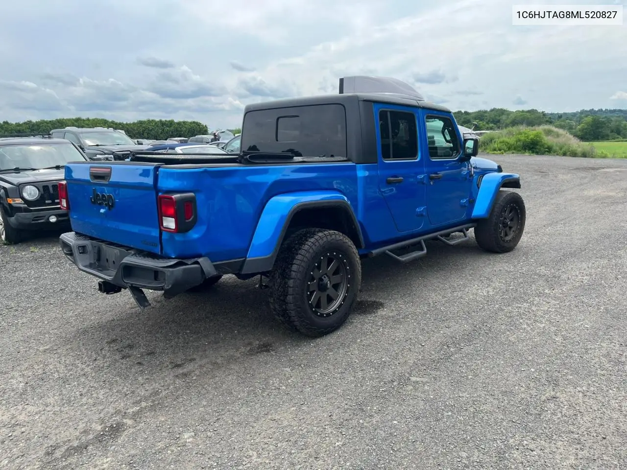 2021 Jeep Gladiator Sport VIN: 1C6HJTAG8ML520827 Lot: 63643585