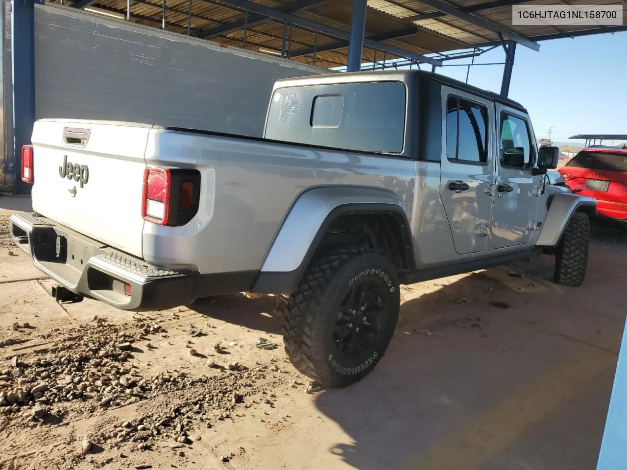 2022 Jeep Gladiator Sport VIN: 1C6HJTAG1NL158700 Lot: 42045605