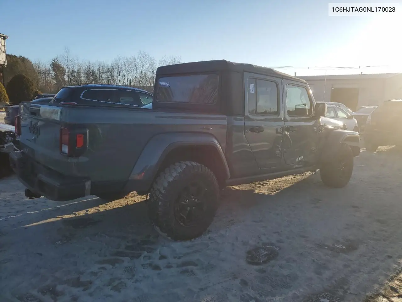 2022 Jeep Gladiator Sport VIN: 1C6HJTAG0NL170028 Lot: 43314065