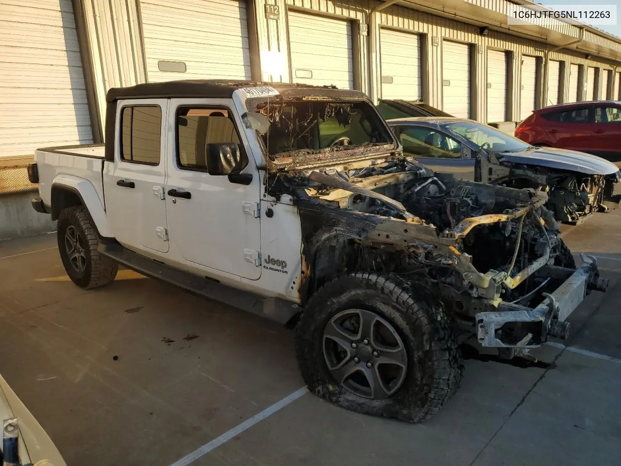 2022 Jeep Gladiator Overland VIN: 1C6HJTFG5NL112263 Lot: 46170494