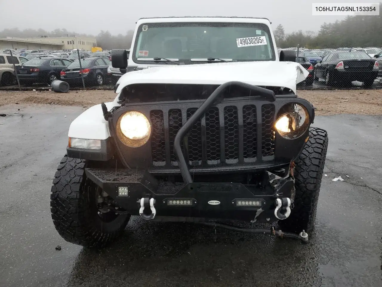 2022 Jeep Gladiator Sport VIN: 1C6HJTAG5NL153354 Lot: 49030205