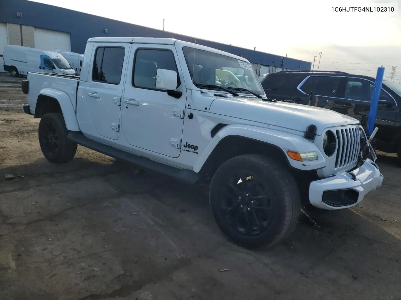 2022 Jeep Gladiator Overland VIN: 1C6HJTFG4NL102310 Lot: 51290175