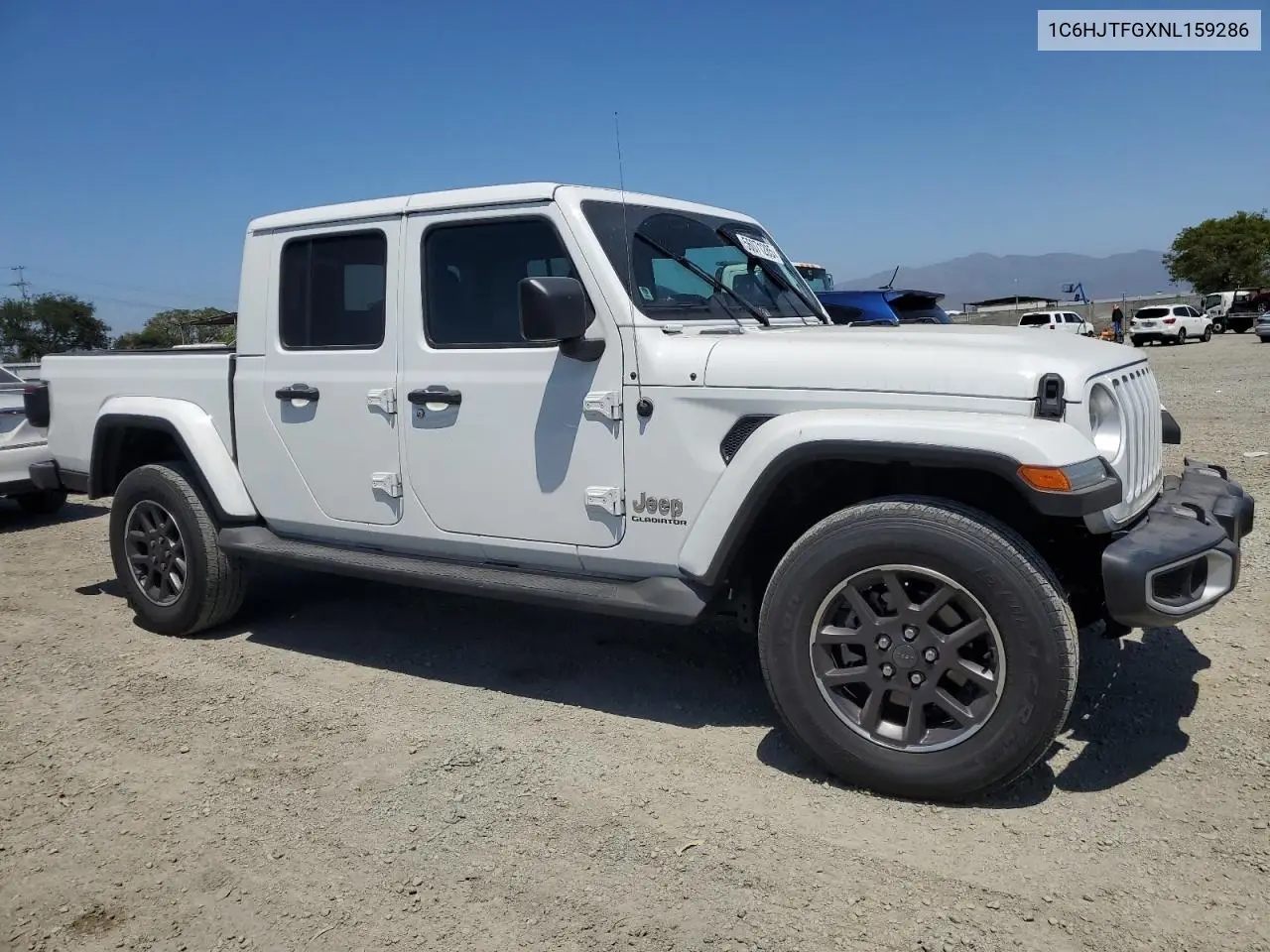 2022 Jeep Gladiator Overland VIN: 1C6HJTFGXNL159286 Lot: 56071285