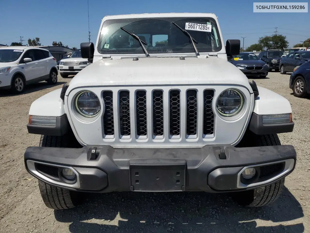 2022 Jeep Gladiator Overland VIN: 1C6HJTFGXNL159286 Lot: 56071285